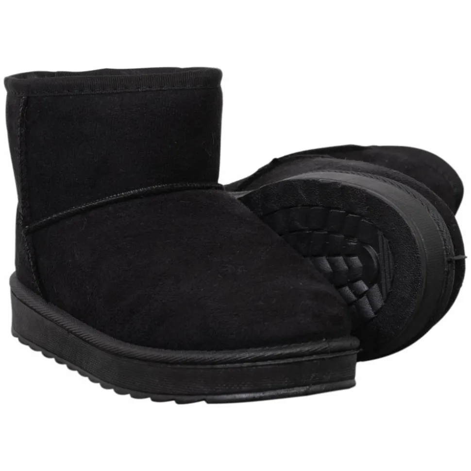 Anyway Dame Støvler m. for - Black