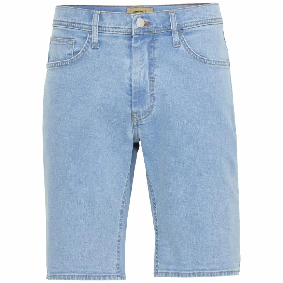 Blend Herre Shorts - Denim unwashed light blue