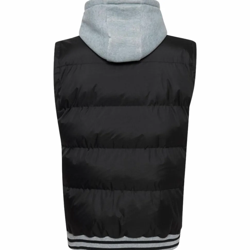 Blend Herre Vest m. hætte - Black