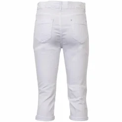BS Jeans Dame Capri - White