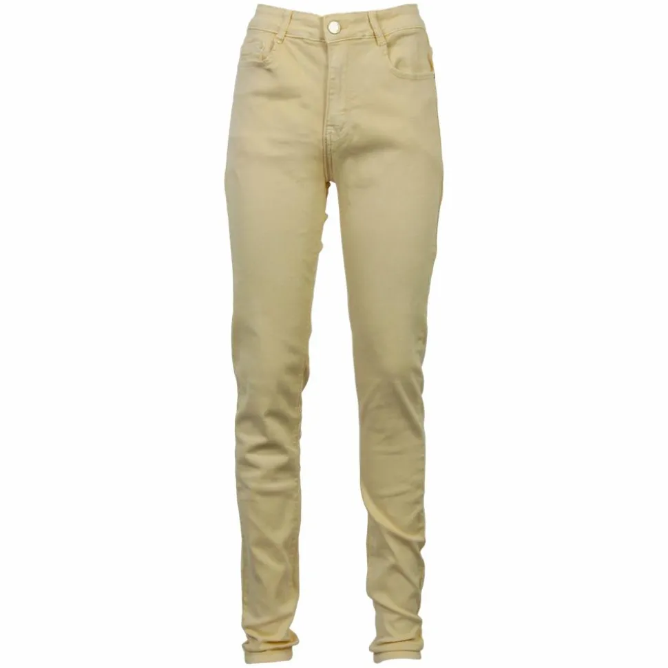 BS Jeans Dame Jeans Plus Size - Gul