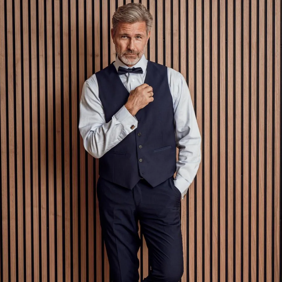 Carnét Colton Herre Vest - Midnight Blue