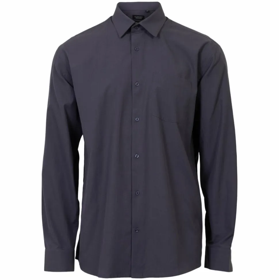 Carnét Jason Herre Skjorte - DARK GREY