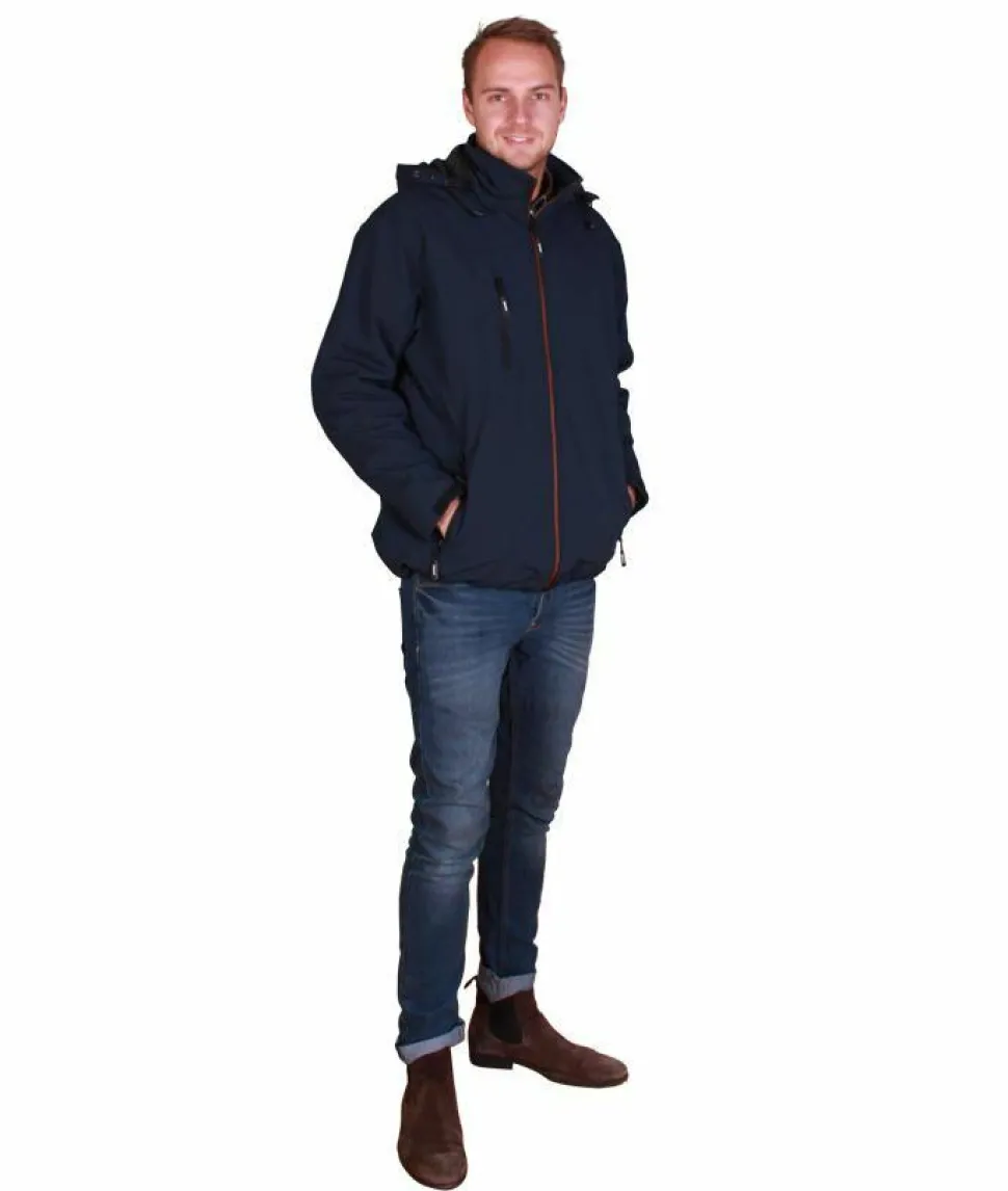 Carnét Oscar Herre Softshell - Navy