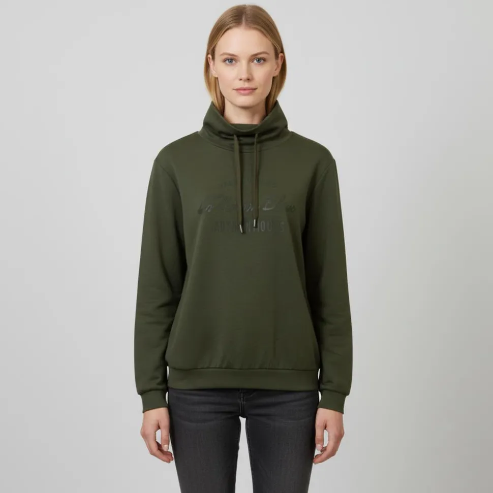 ChaCha BANU Dame Sweatshirt - Dark Olive