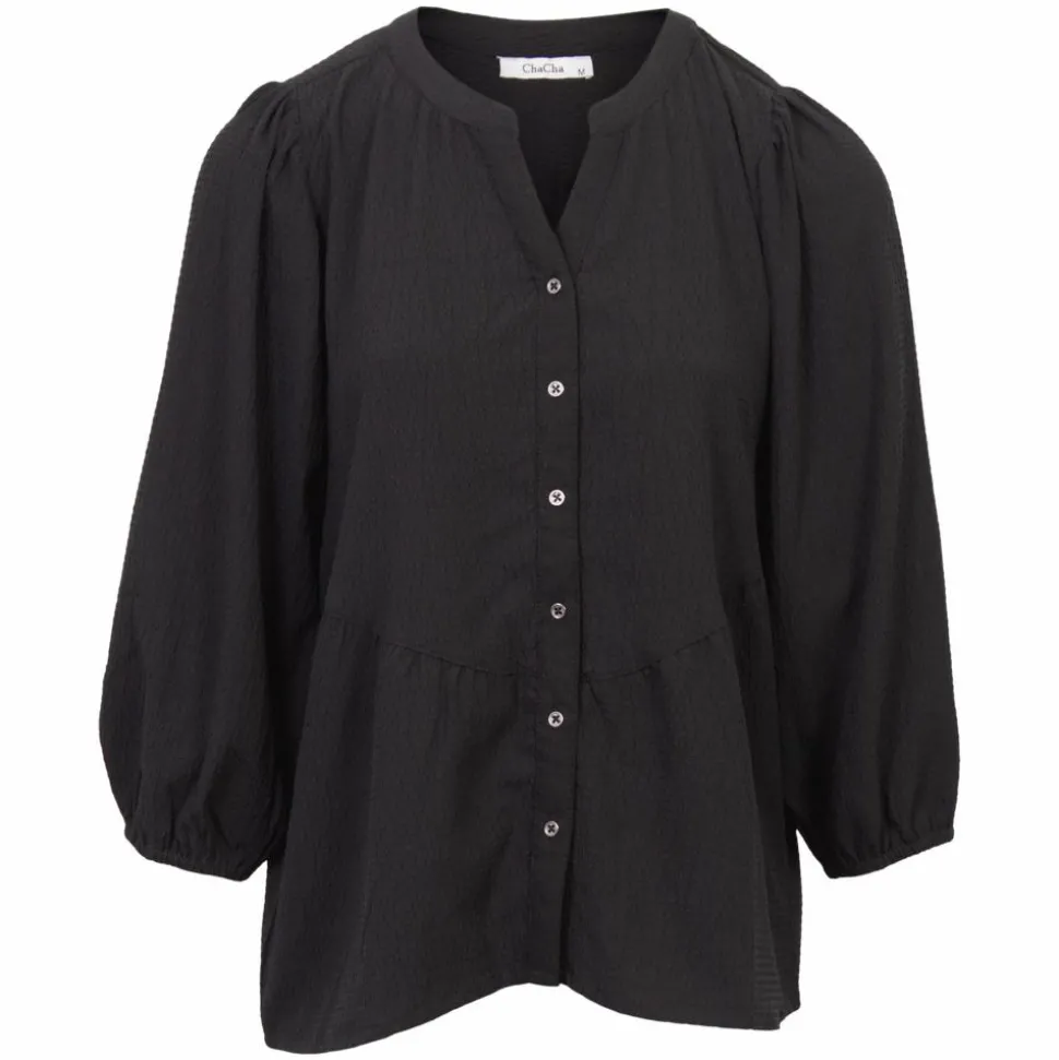 ChaCha Dame Bluse - Black
