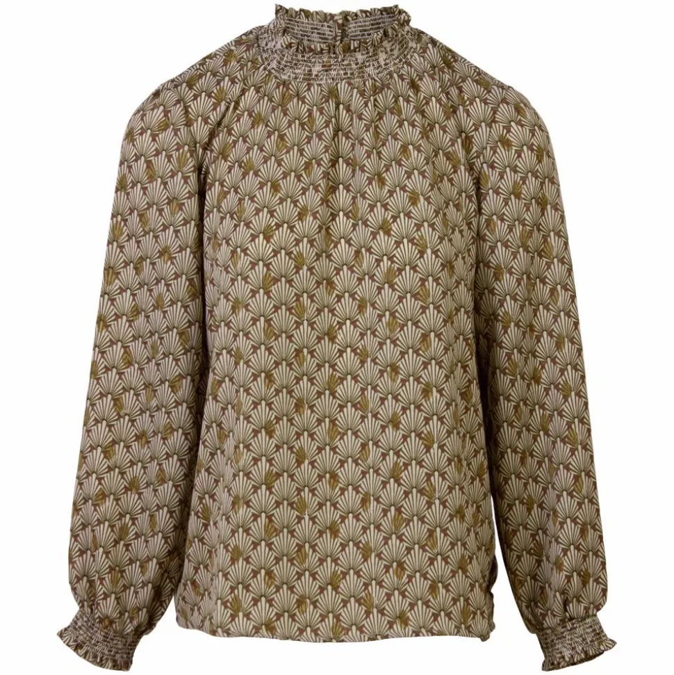 ChaCha Dame Bluse - Brown