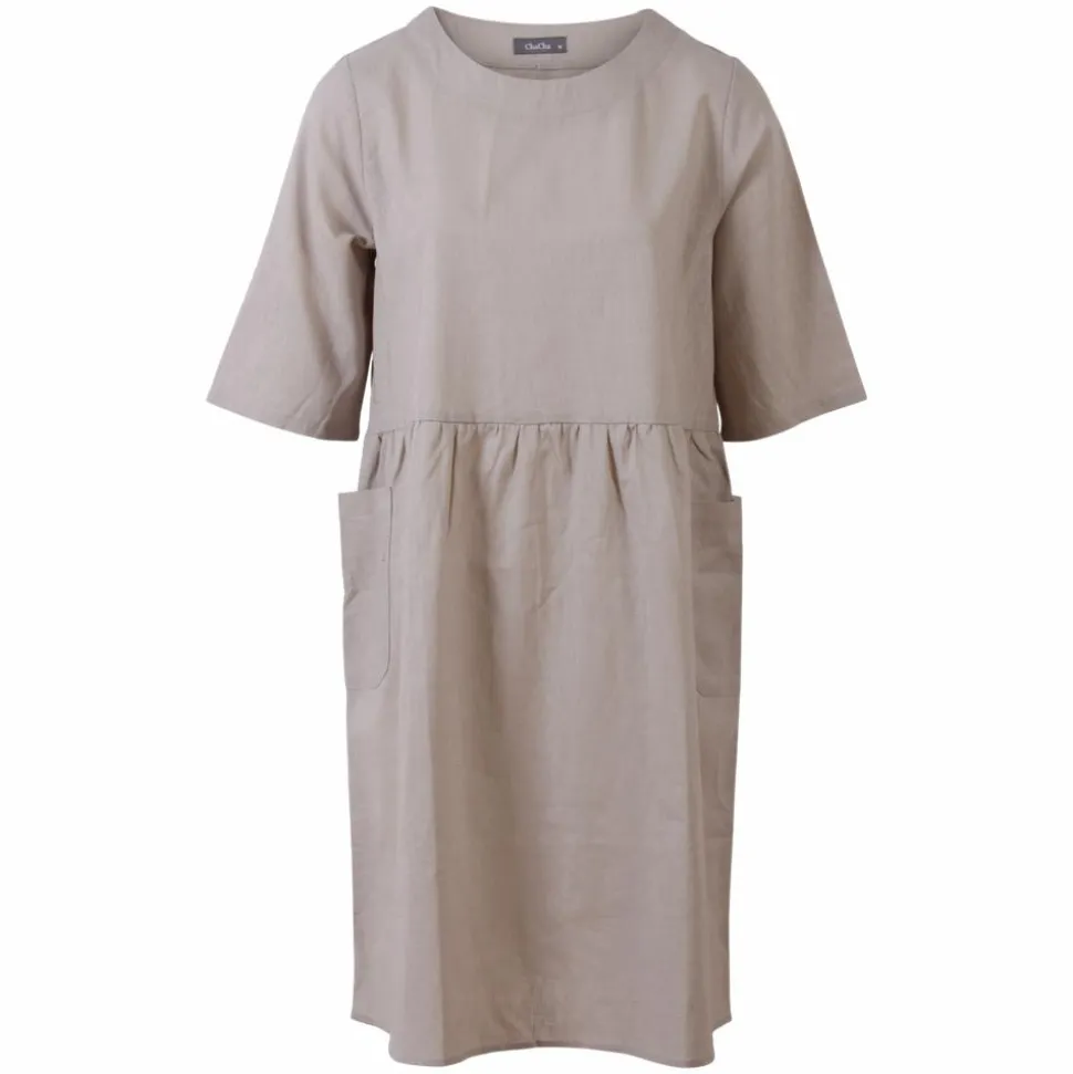 ChaCha Dame Kjole - Beige