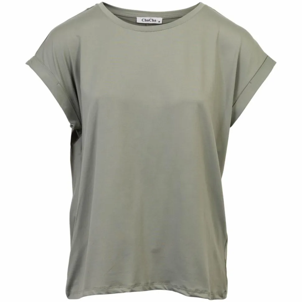 ChaCha Dame T-shirt - Jade Green