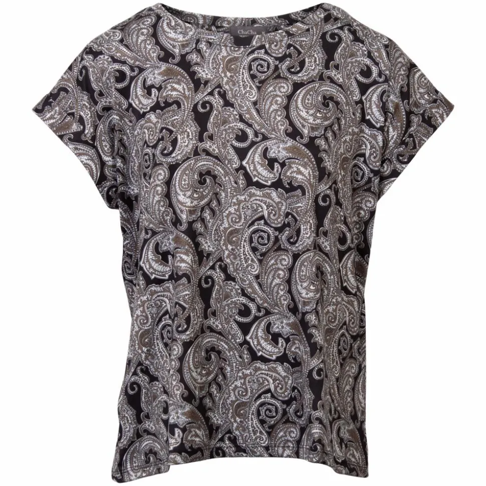 ChaCha Dame T-shirt - Print 1