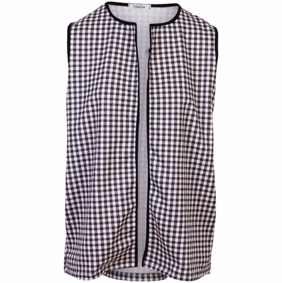 ChaCha Dame Vest - Black/White