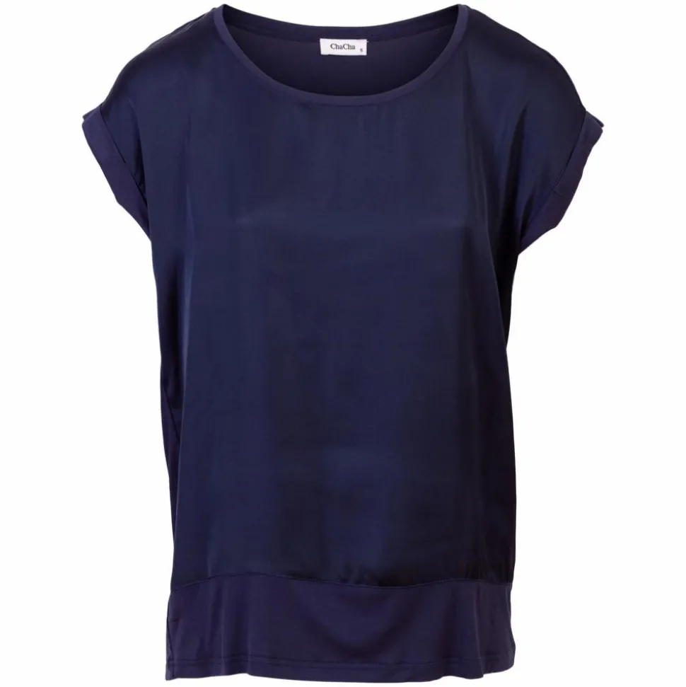ChaCha Thilde Dame Bluse - Navy