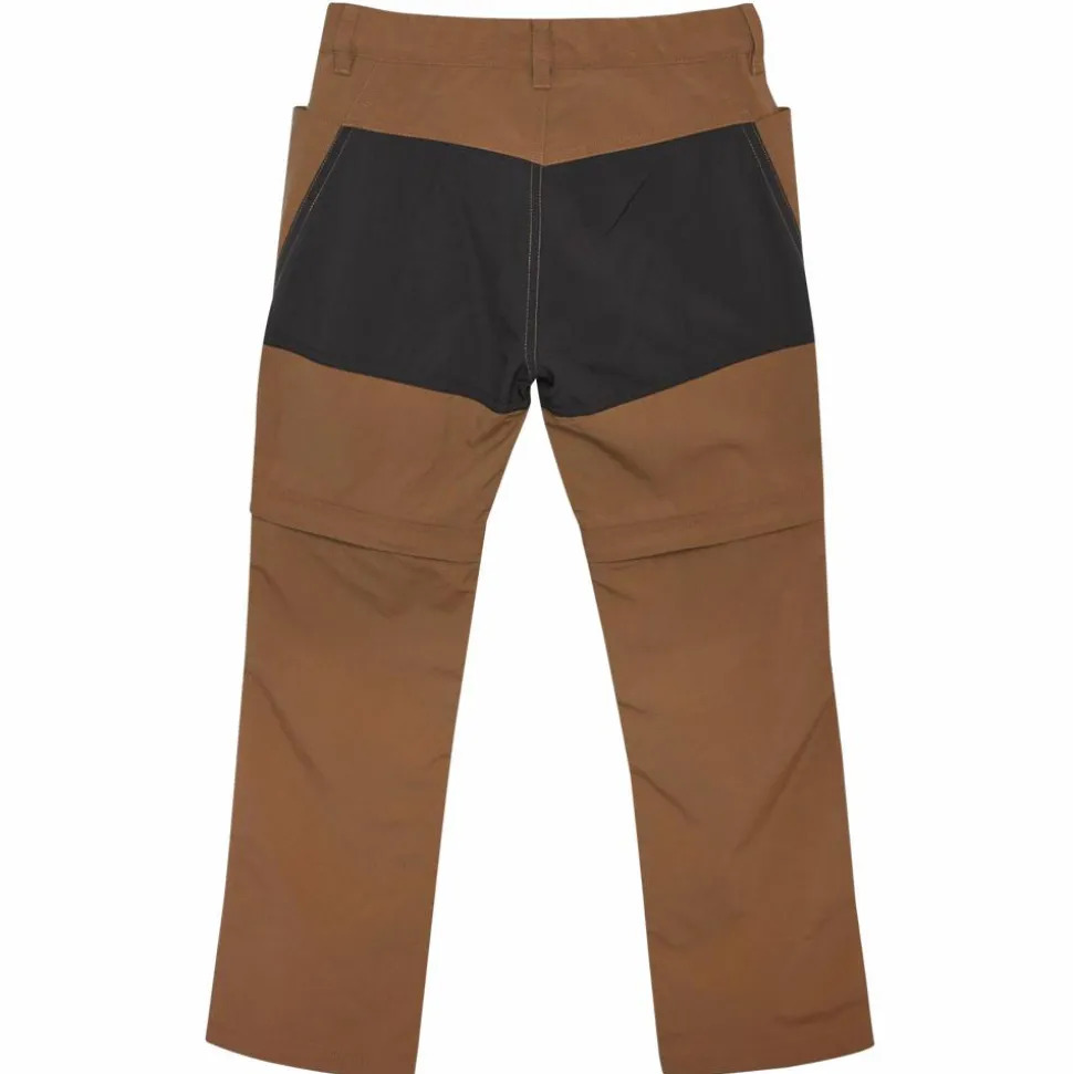 Color Kids Børne Outdoorbukser m. BIONIC-FINISH® ECO coating - Tabacco Brown