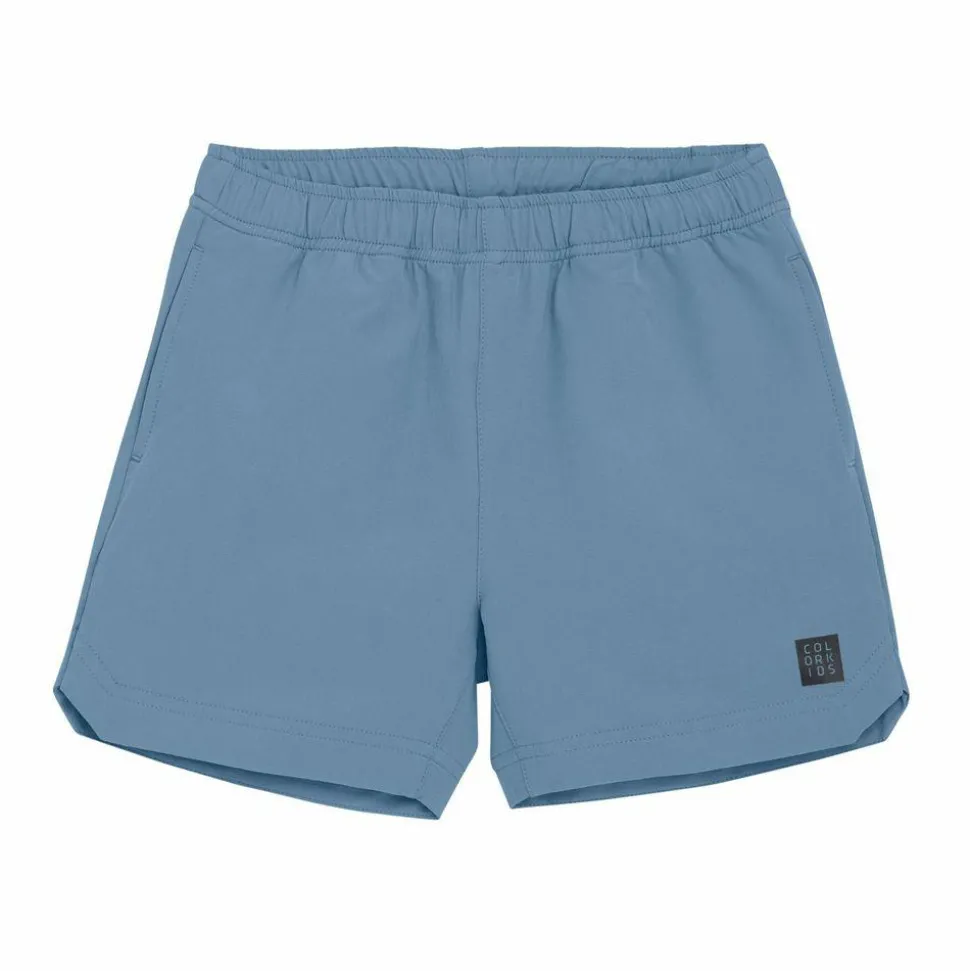 Color Kids Drenge Shorts m. BIONIC-FINISH® ECO coating - Faded Denim