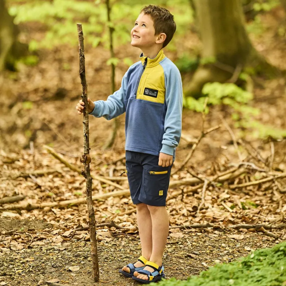 Color Kids Drenge Shorts m. BIONIC-FINISH® ECO coating - Total Eclipse