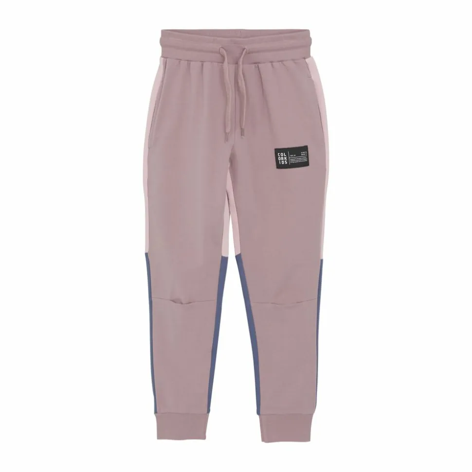 Color Kids Pige Sweatpants m. stretch - Woodrose