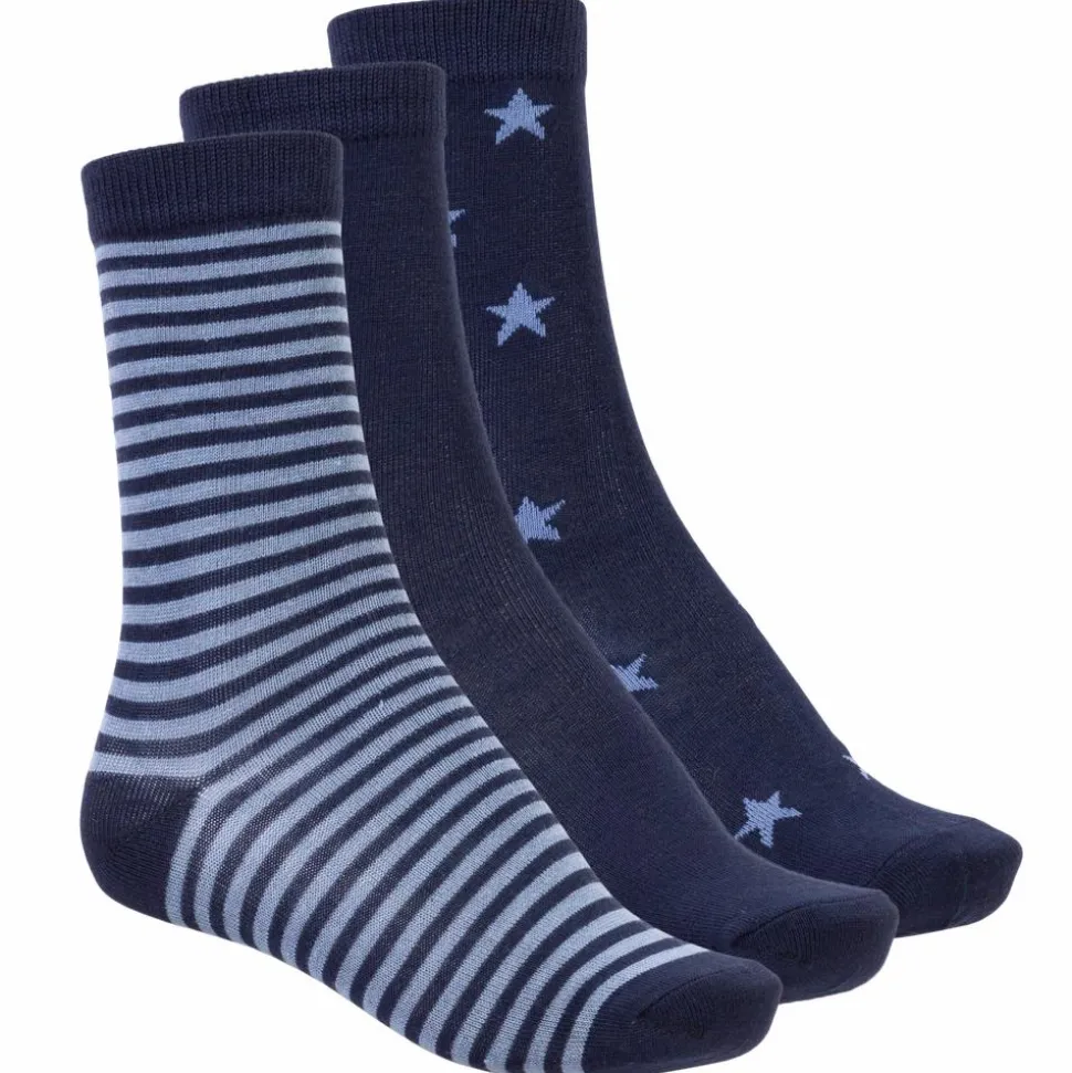 Crossbow Børne Strømper i bambus - Navy Mix