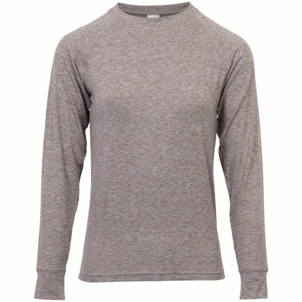 Crossbow Dame Skiundertrøje - Beige Melange