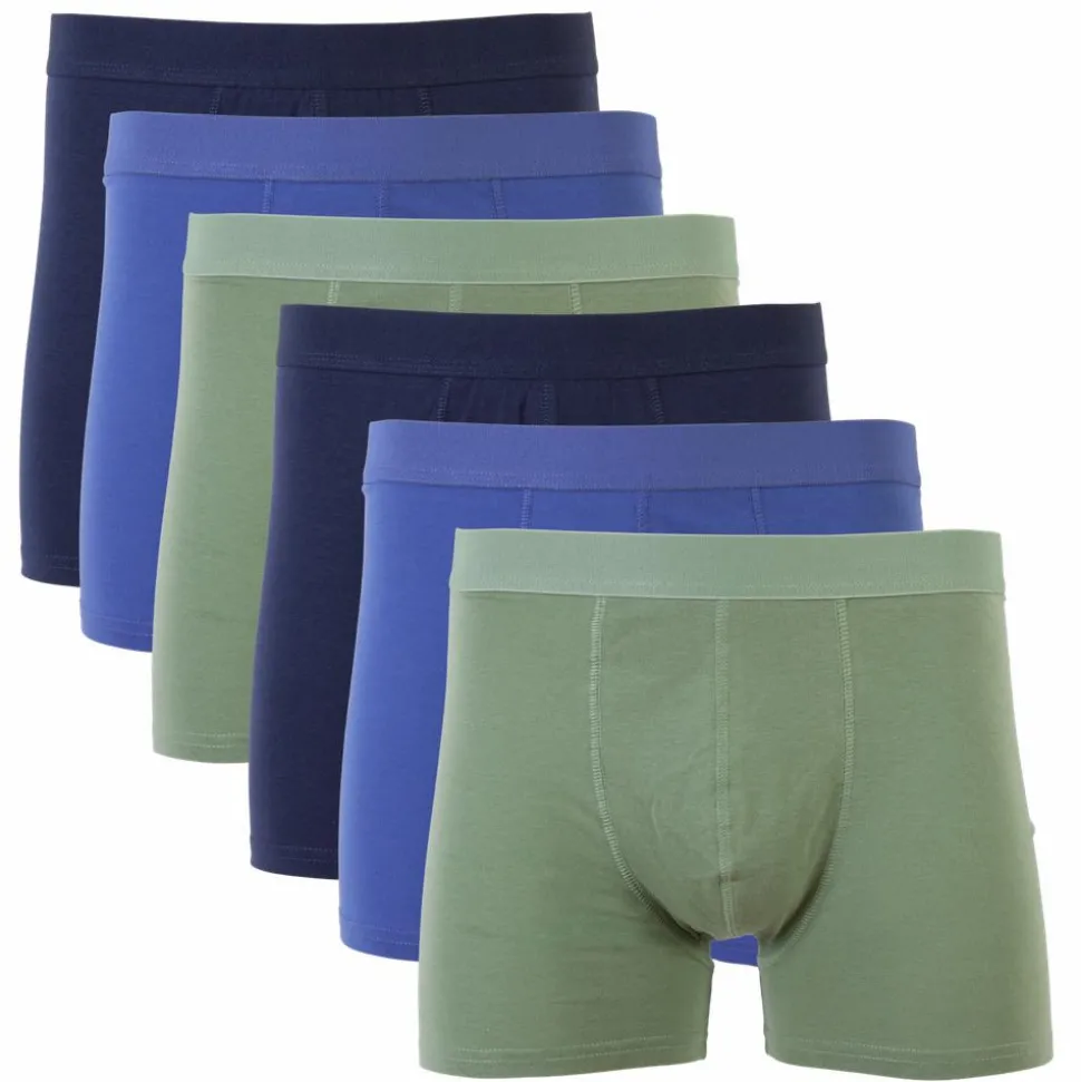 Crossbow Herre Tights Plus Size - Blå/grøn