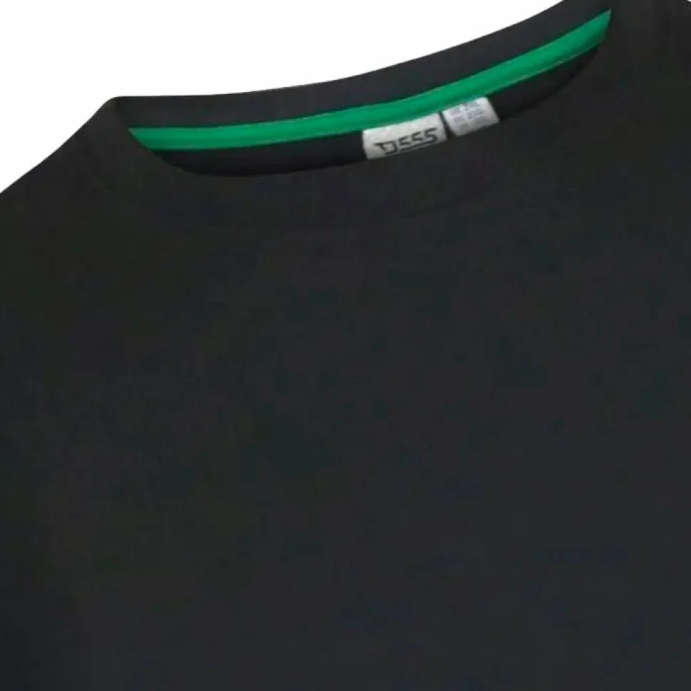 D555 Exeter Herre Skiundertrøje Plus Size - Black
