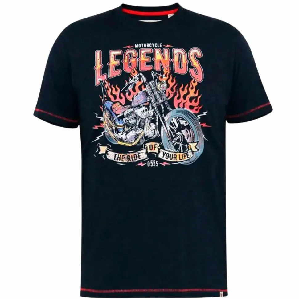 D555 Jagger Herre T-shirt - Navy