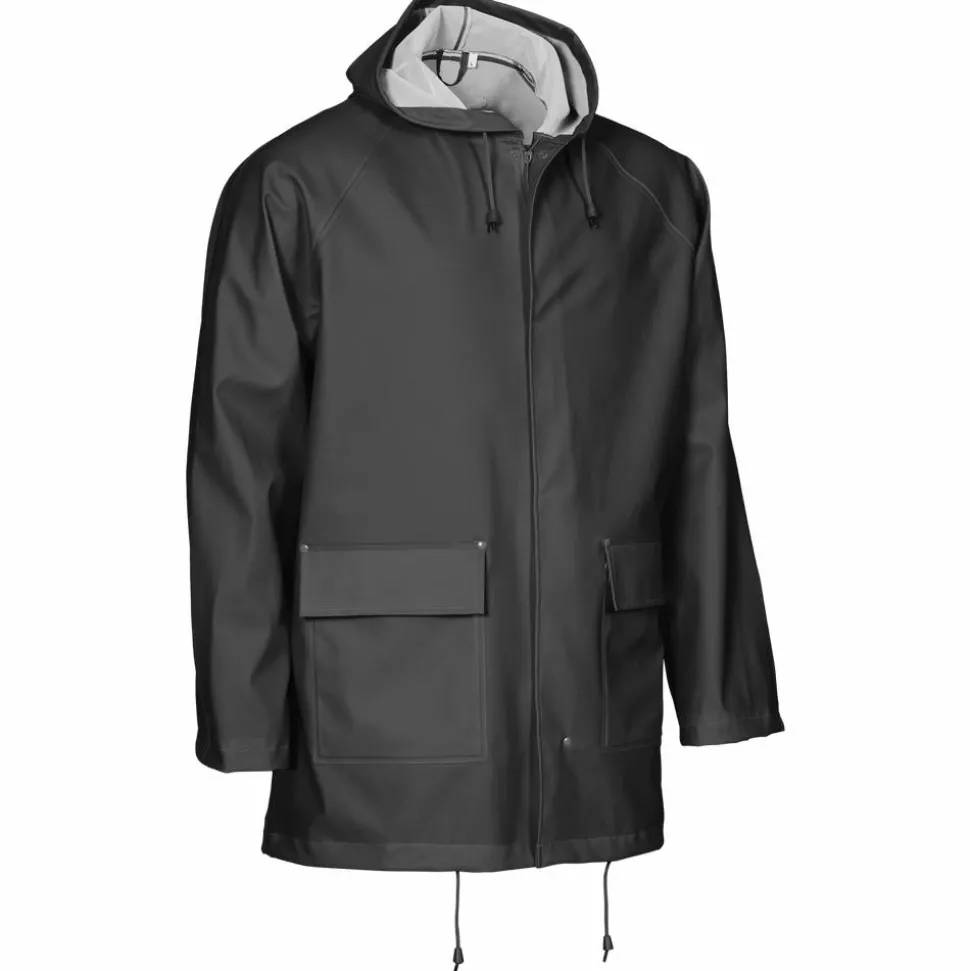 Elka Elements Unisex Regnjakke - Sort