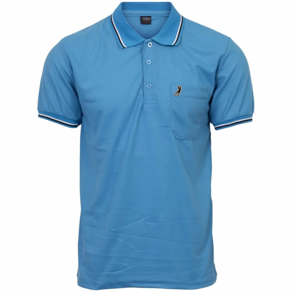 Etoile Herre Polo - Turkis