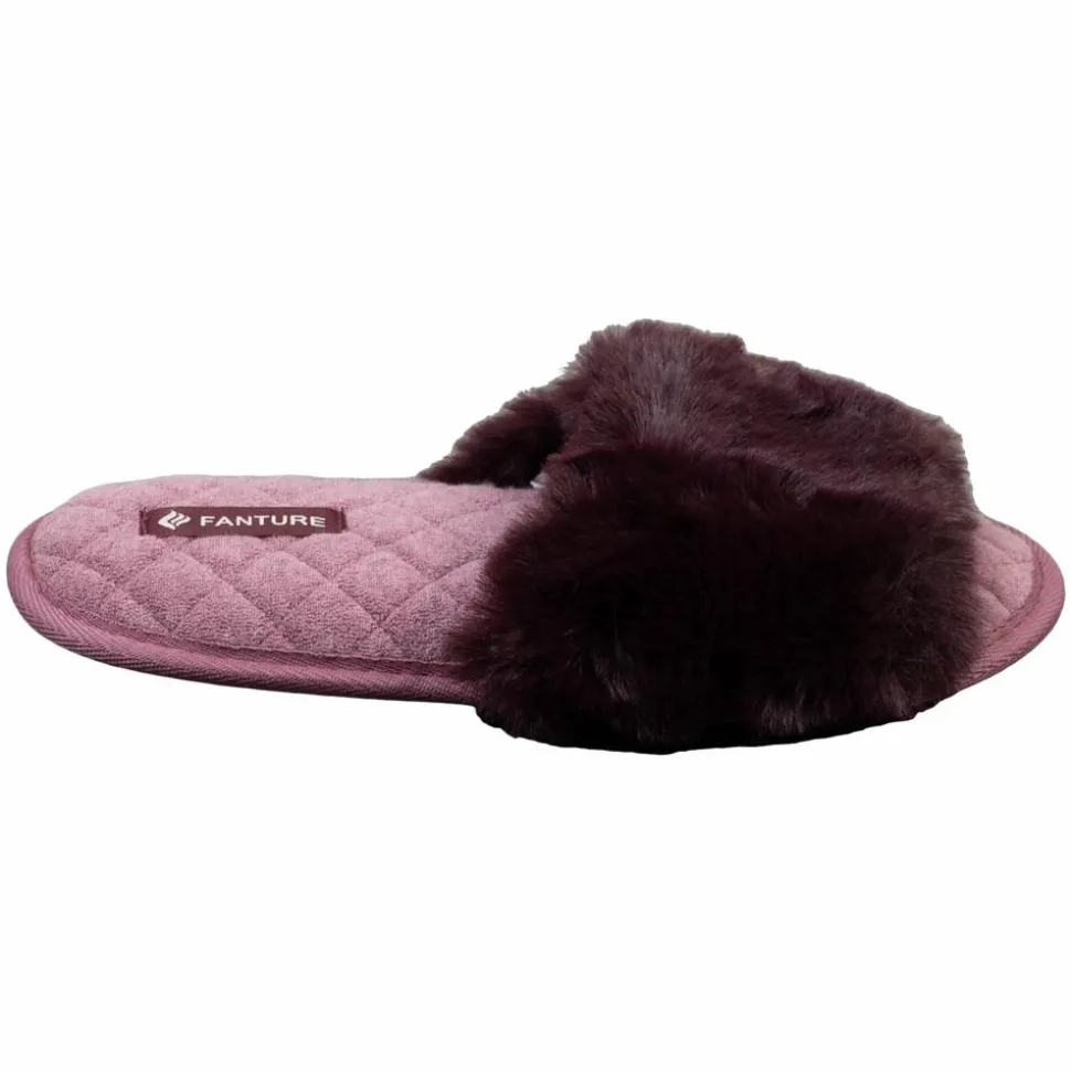 Fanture Dame Hjemmesko - Wine red