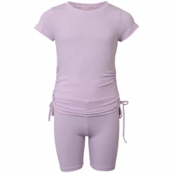 Fashion Pige Shortssæt - Purple