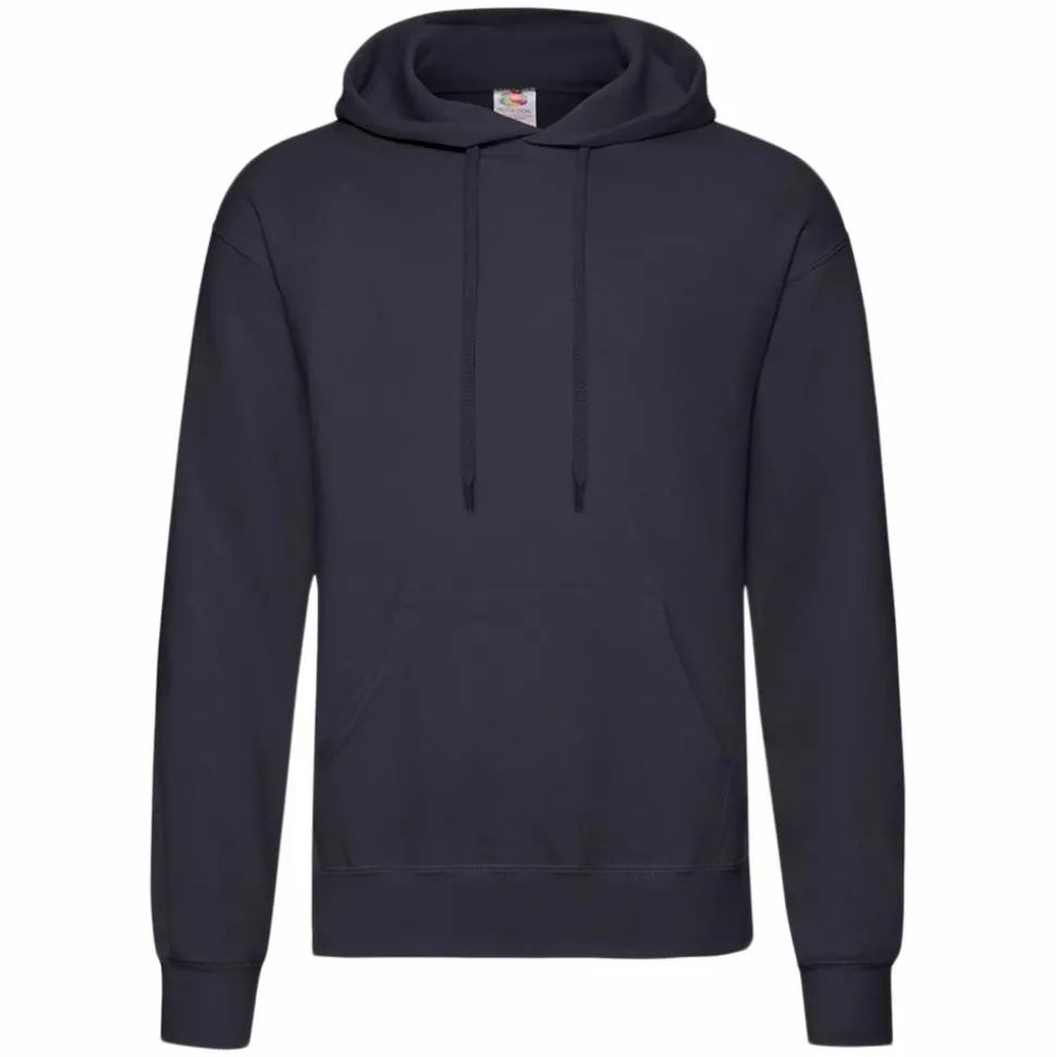 Fruit of the Loom Unisex Hættetrøje - Navy