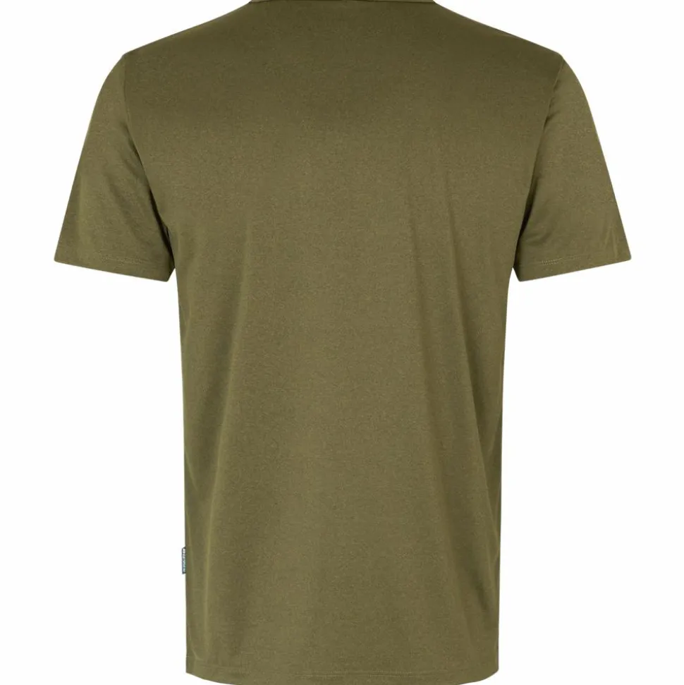 GEYSER by ID Essential Herre Trænings t-shirt - Oliven