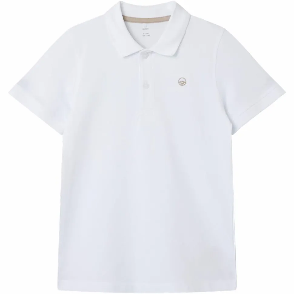 Guppy Hefner Børne Polo - Bright White