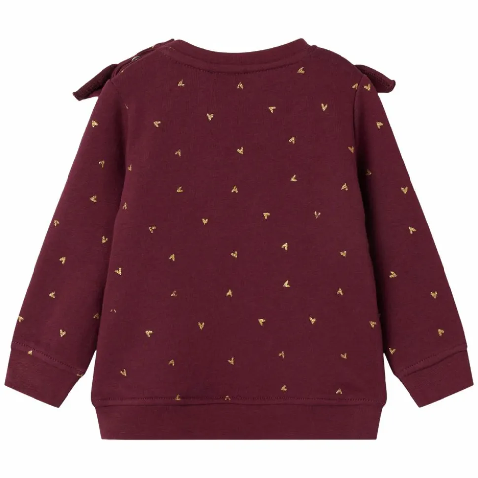 Guppy Reza Pige Bluse - Maroon Banner