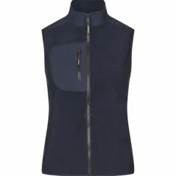 ID Bonded Dame Vest m. fleece - Navy