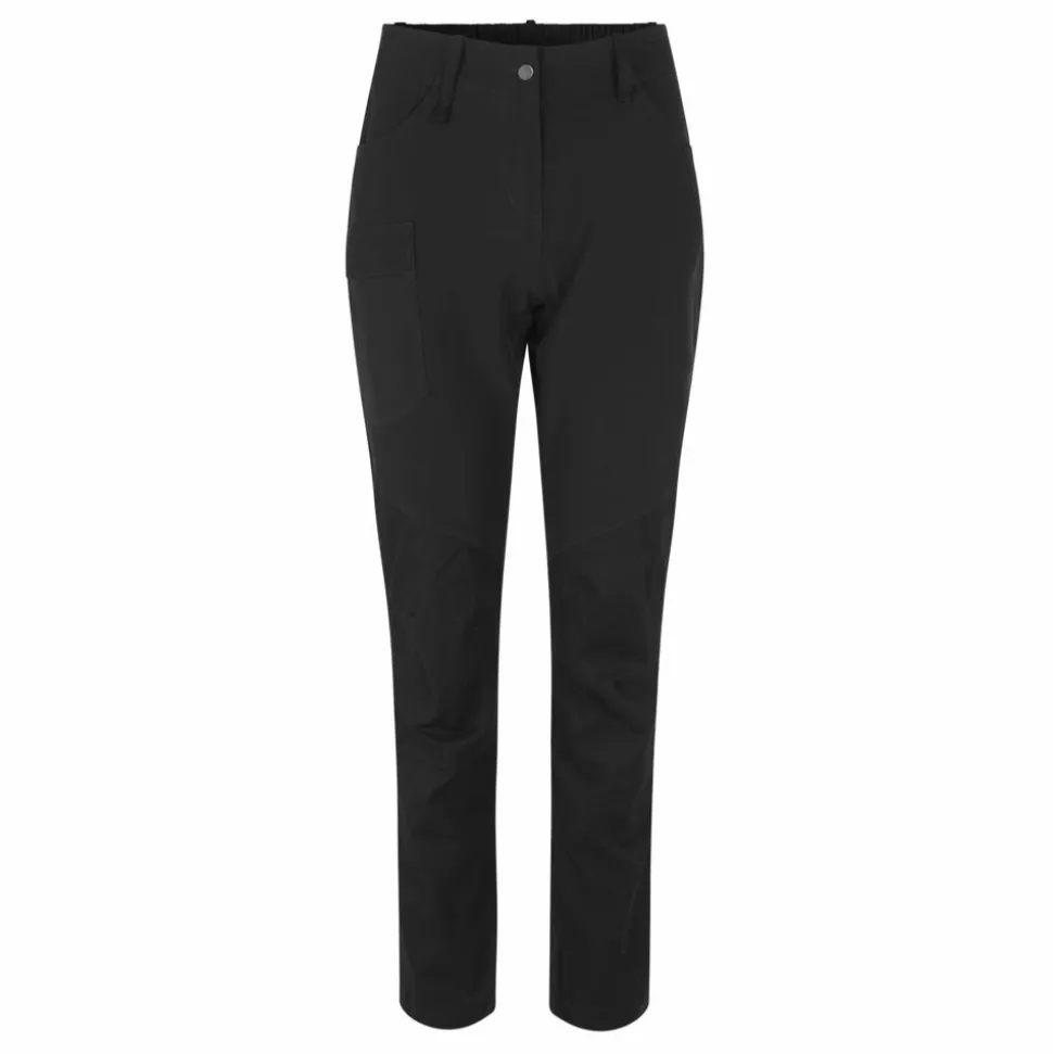 ID Dame Outdoorbukser m. stretch - Sort