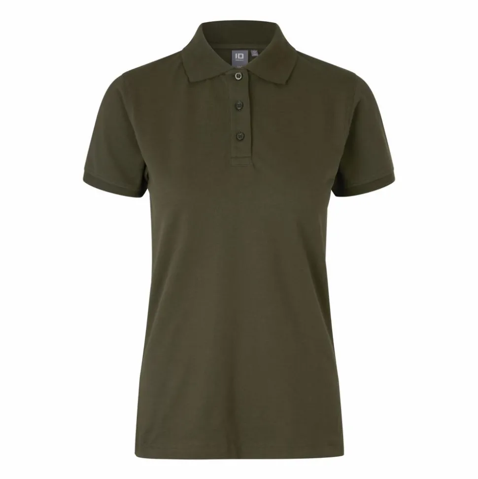 ID Dame Polo - Oliven