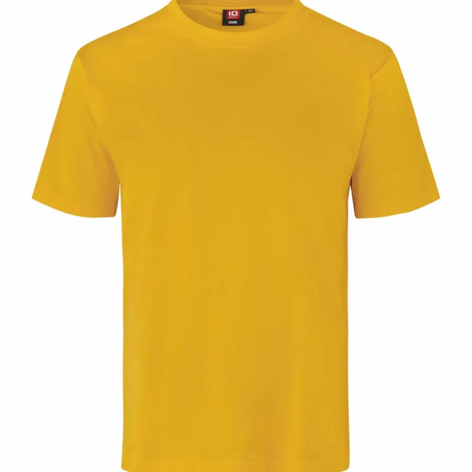 ID Game Herre T-shirt - Gul