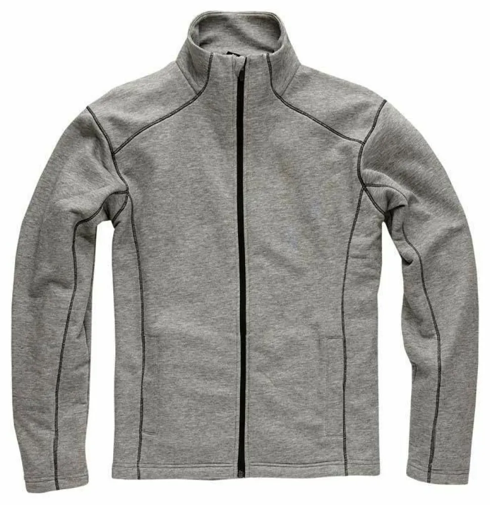 ID Herre Cardigan - Grå Melange