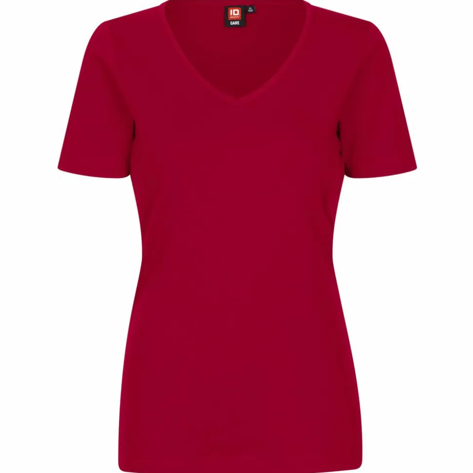 ID Interlock Dame T-shirt - Red