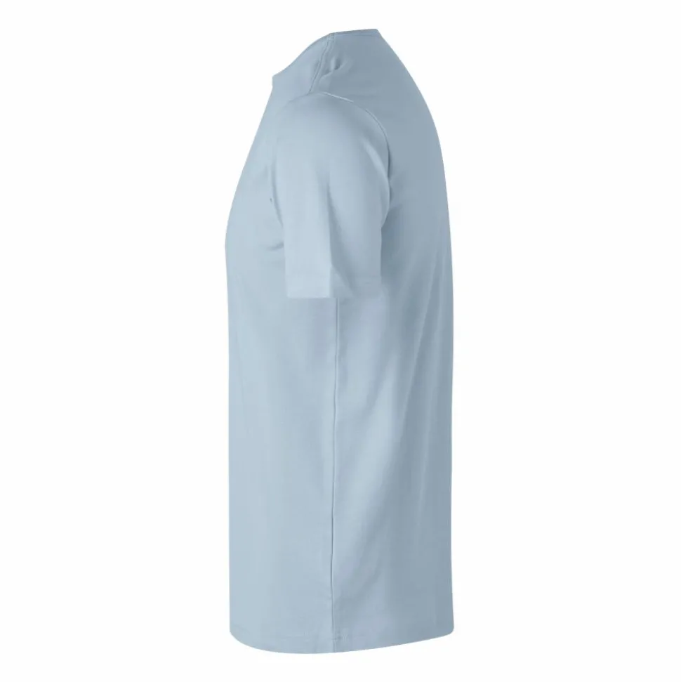 ID Interlock Herre T-shirt - Lys Blå
