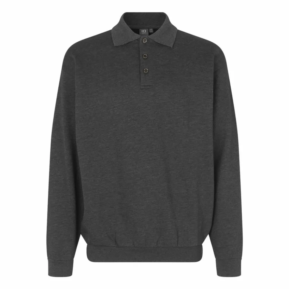 ID Klassisk Herre Sweatshirt - Grafit melange