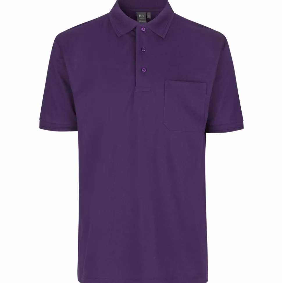 ID Pro Wear Herre Polo - Lilac
