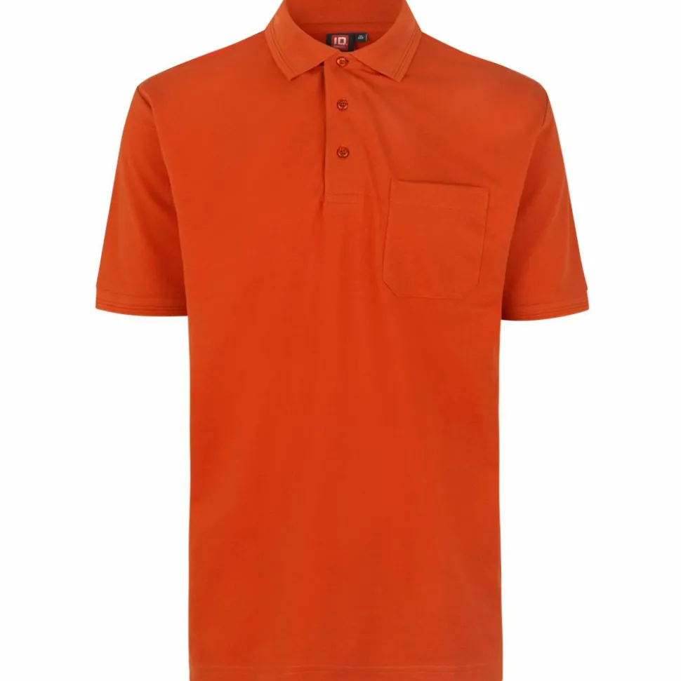 ID Pro Wear Herre Polo - Orange