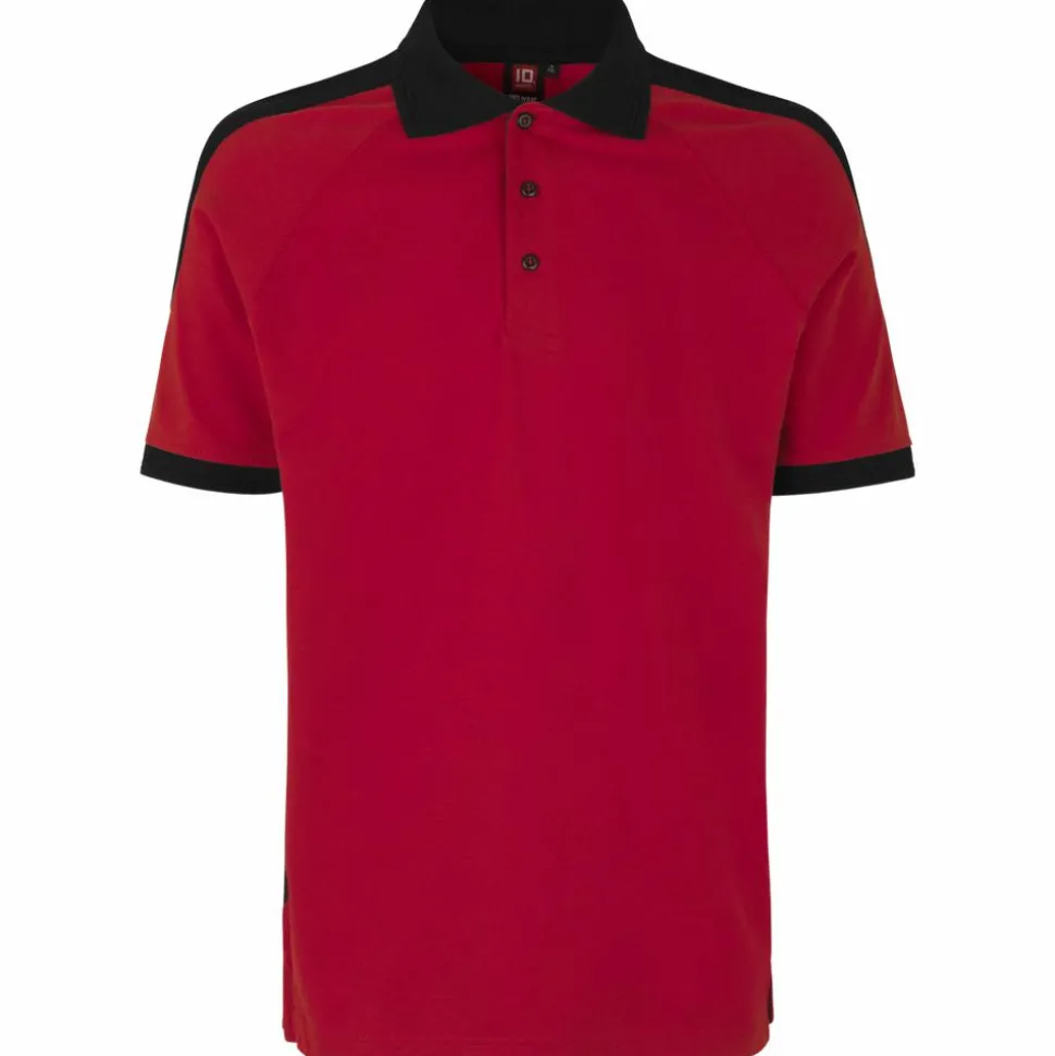 ID Pro Wear Herre Polo - Red