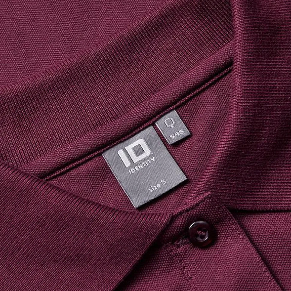 ID Stretch Dame Polo - Bordeaux