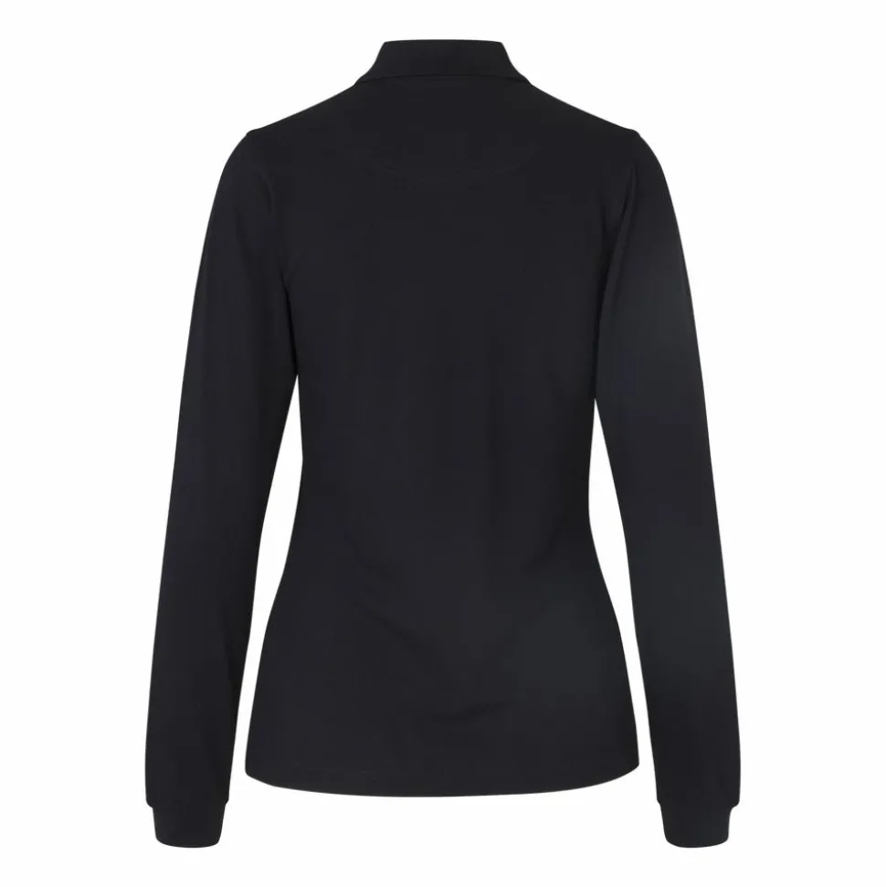ID Stretch Dame Polo - Sort