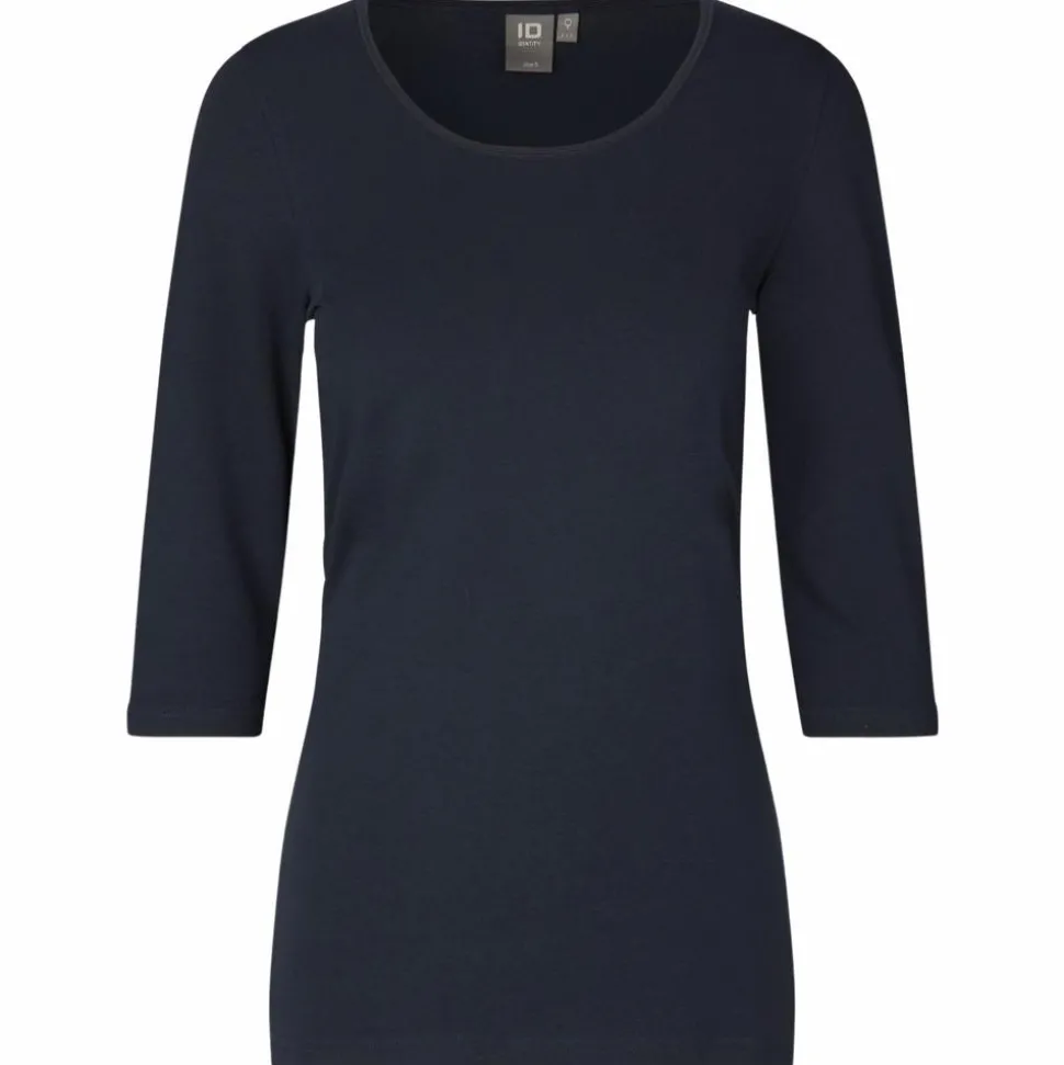 ID Stretch Dame Trøje m. stretch - Navy