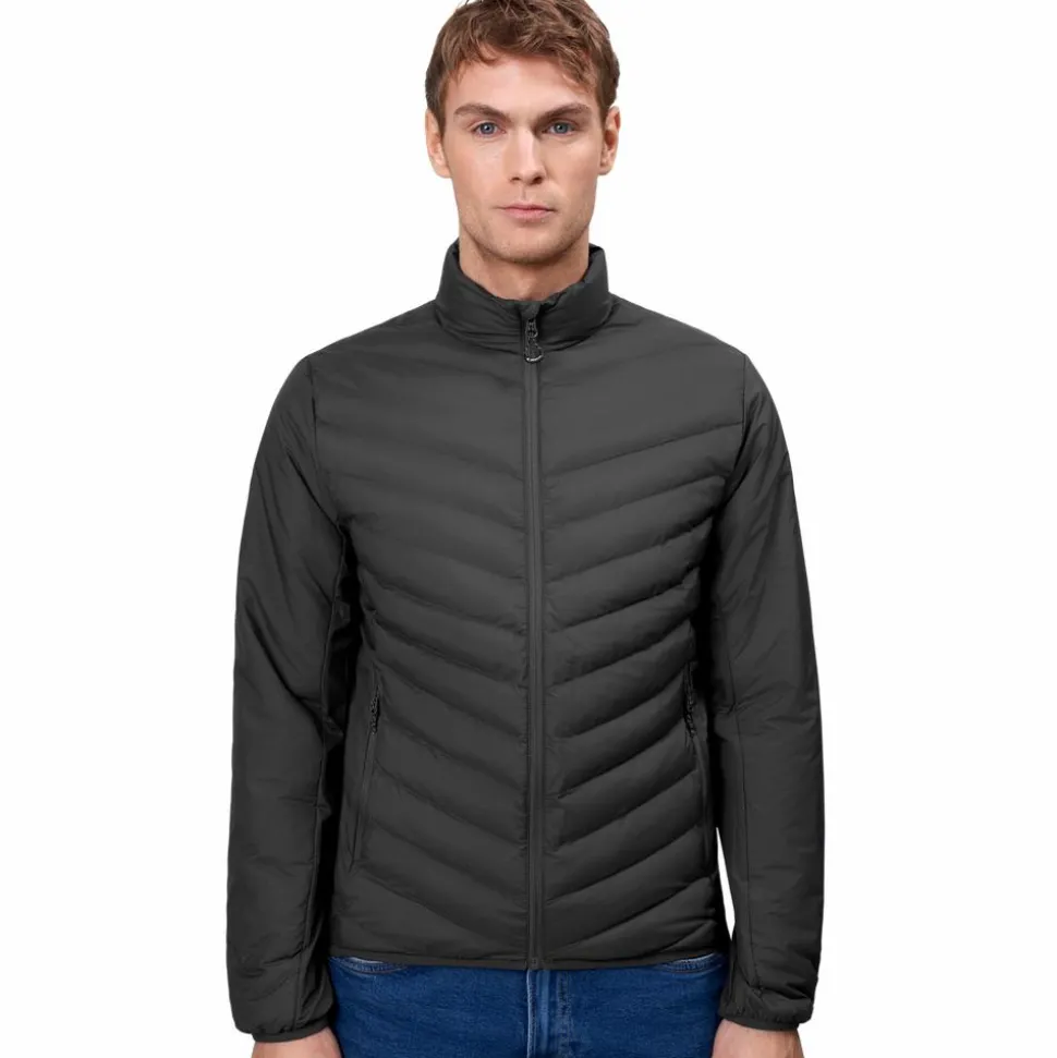 ID Stretch Herre Overgangsjakke - Silver Grey