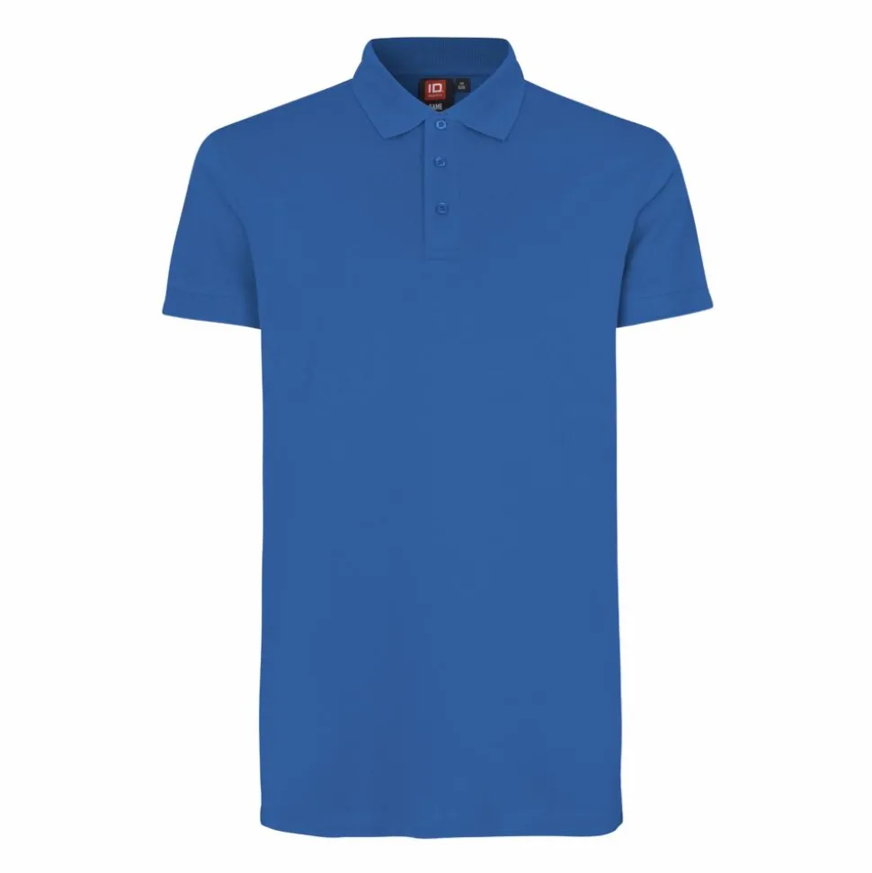 ID Stretch Herre Polo - Azur