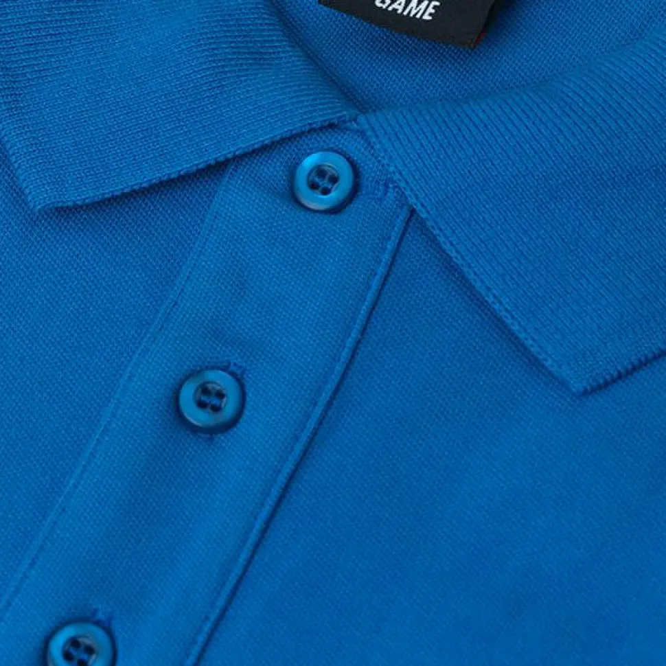 ID Stretch Herre Polo - Azur